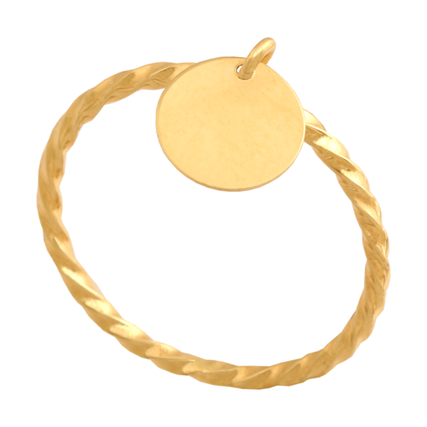 Pierścionek złoty pr. 585