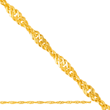 Łańcuszek złoty pr. 585